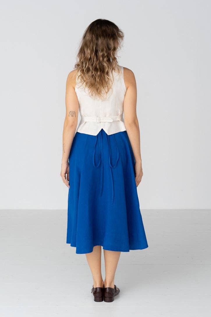 Wrap – Full-Circle Linen Skirt