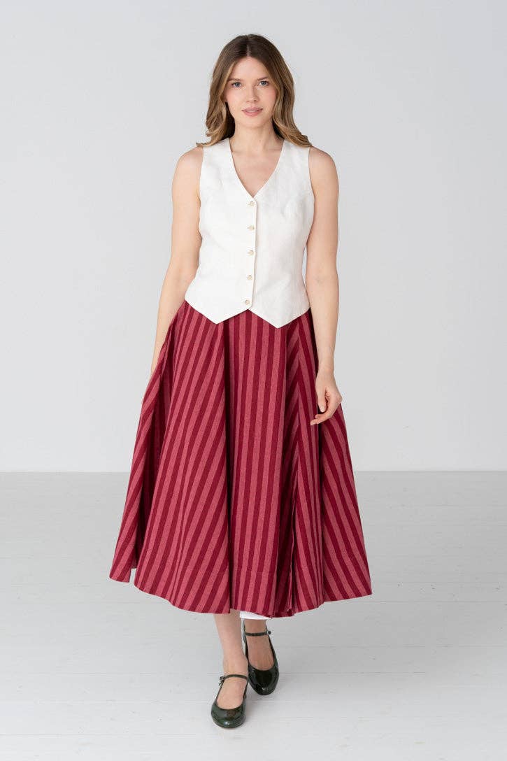 Wrap – Full-Circle Linen Skirt