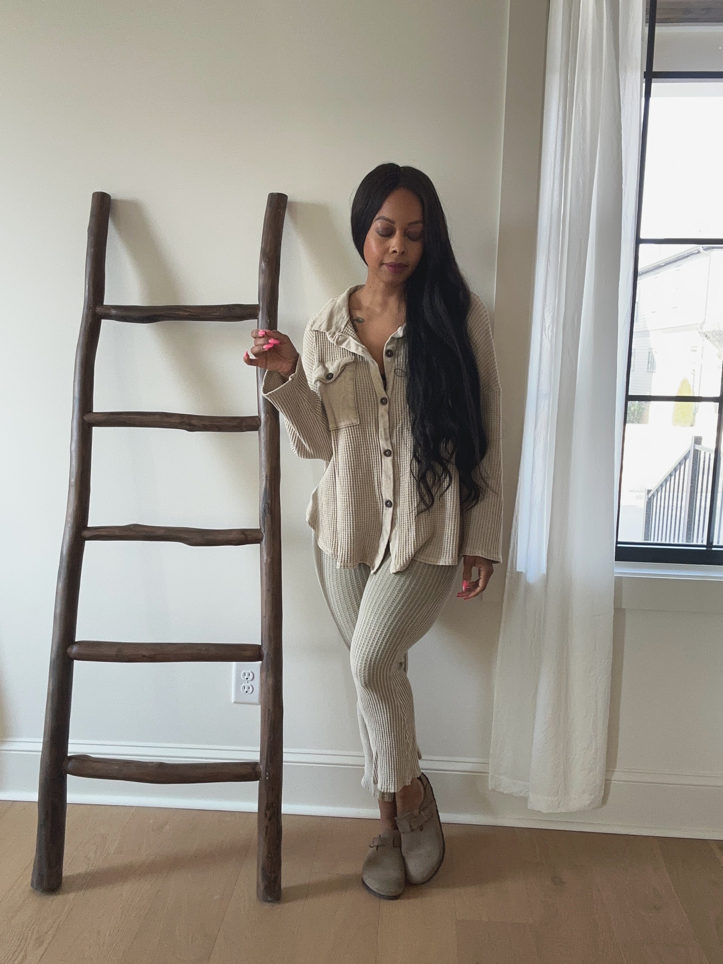 Cozy Waffle Lounge Set