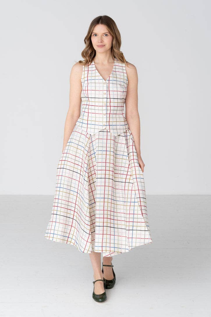 Wrap – Full-Circle Linen Skirt