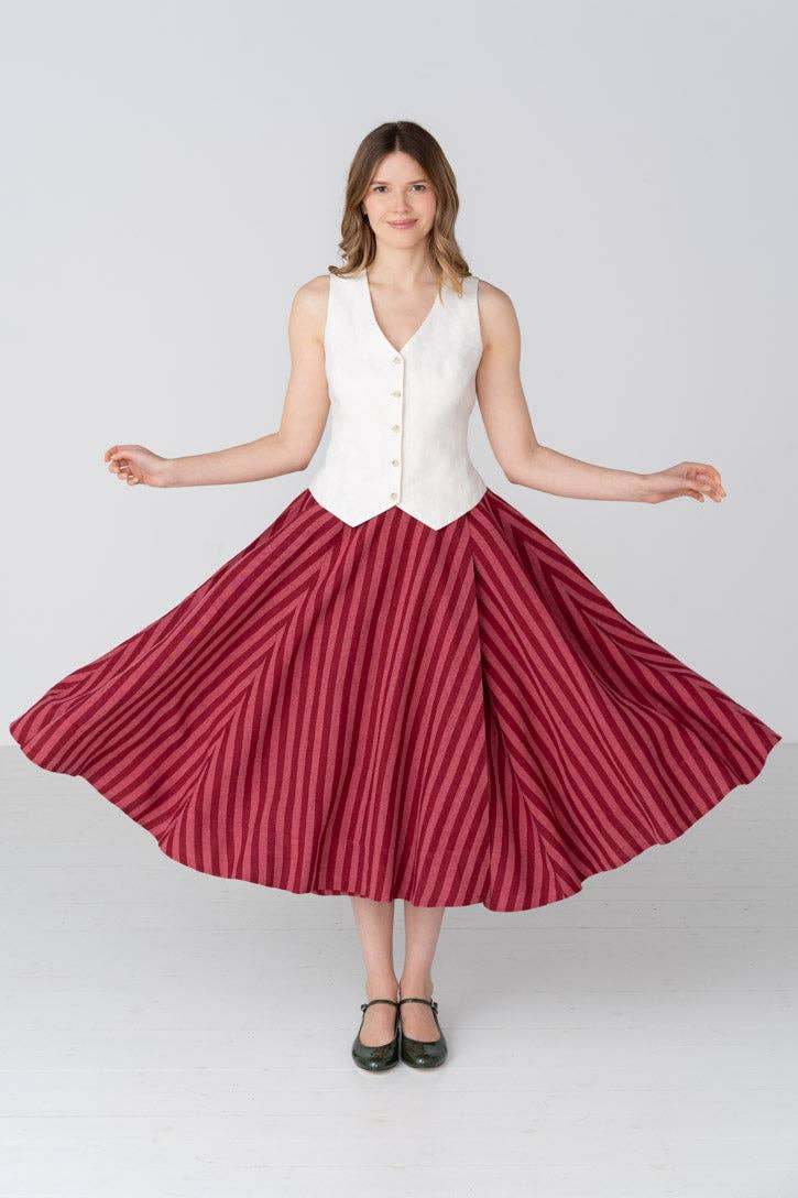 Wrap – Full-Circle Linen Skirt