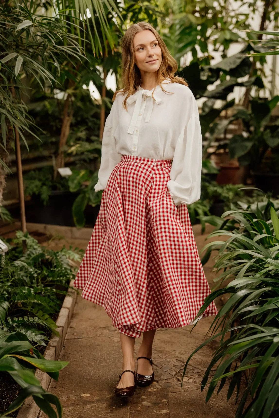 Wrap – Full-Circle Linen Skirt