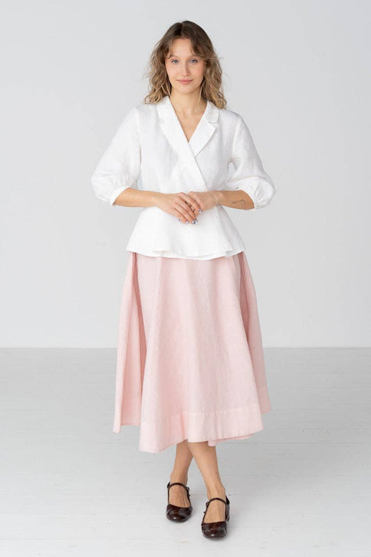 Wrap – Full-Circle Linen Skirt
