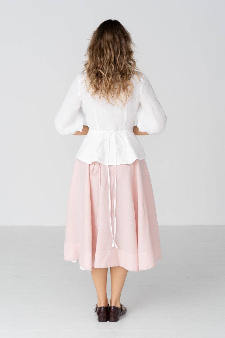 Wrap – Full-Circle Linen Skirt
