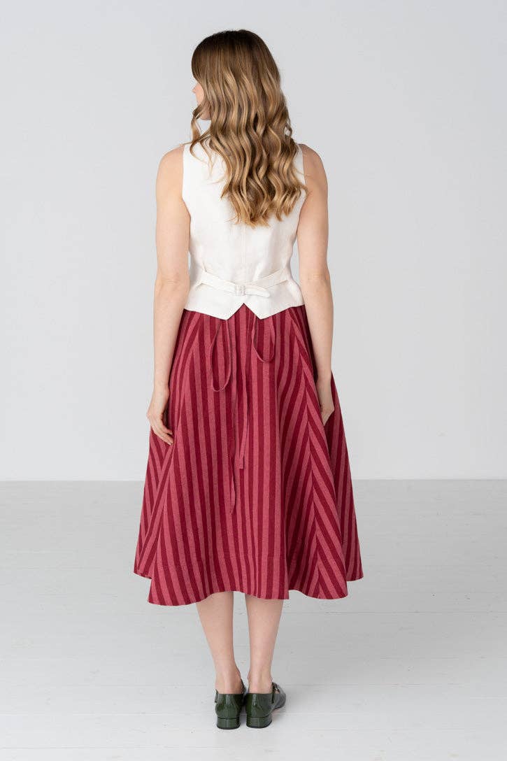 Wrap – Full-Circle Linen Skirt